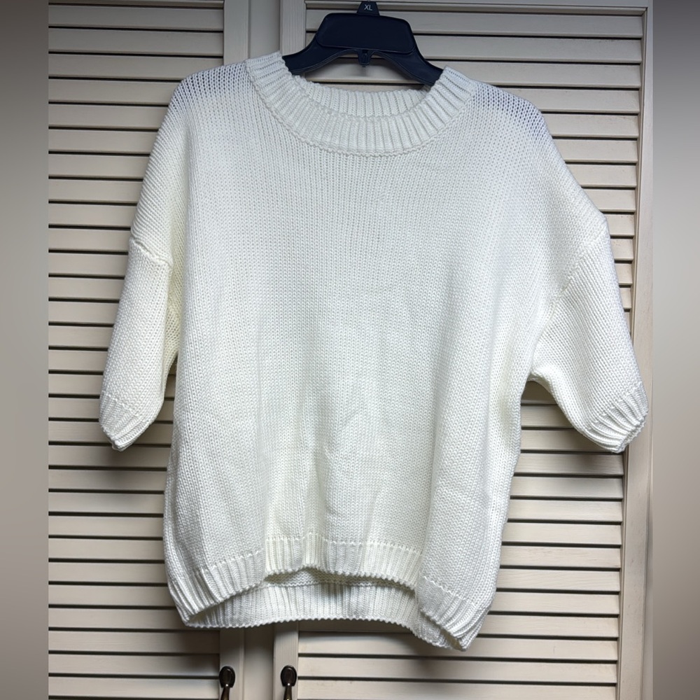 Women's White Sweater